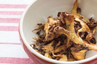 Crispy Roast Hen of the Woods recipe