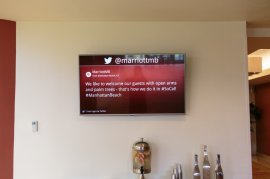 digital signage for hospitality