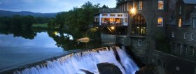 Weekend Getaway Idea: Brunch over the river at Simon Pearce, Quechee, VT